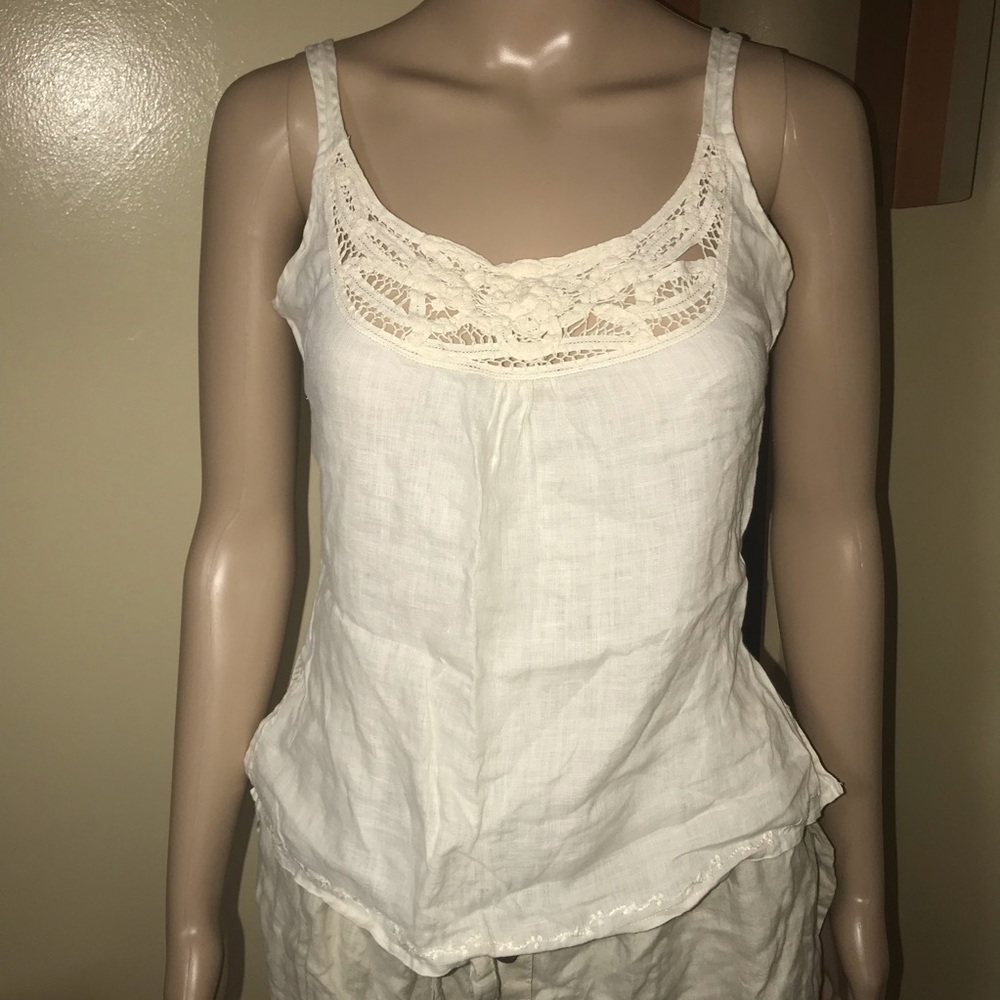 Zara linen camisole
